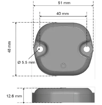 Viotys Vehicle Tag size