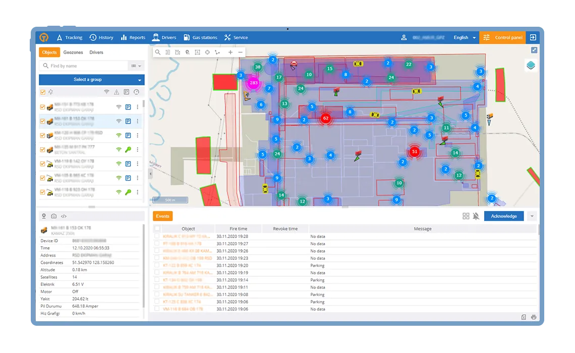 Viotys GPS vehicle tracking